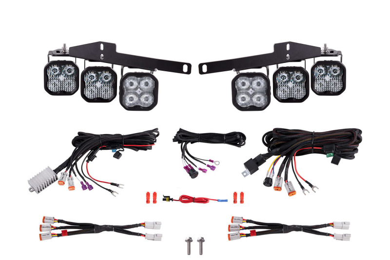 Ford F-150 Raptor Fog Lights - Diode Dynamics - Dual-Color SS3 - `17-`20